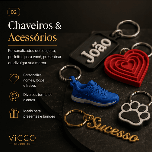 Chaveiros Personalizados